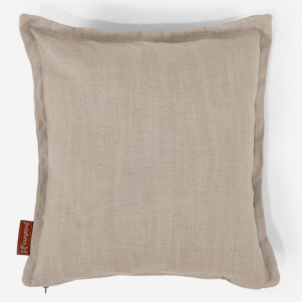 Putetrekk 47 x 47cm - Linen Look Krem 01