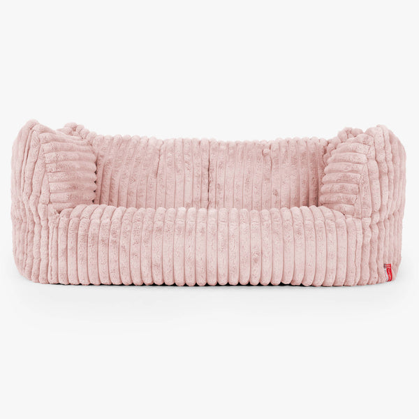 Ruben Sakkosekk Sofa - Ultrabehagelig Kord Støvete Rosa 01