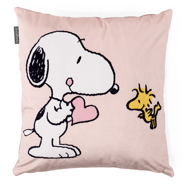 Snoopy Putetrekk 47 x 47cm - Snoopy & Woodstock 01