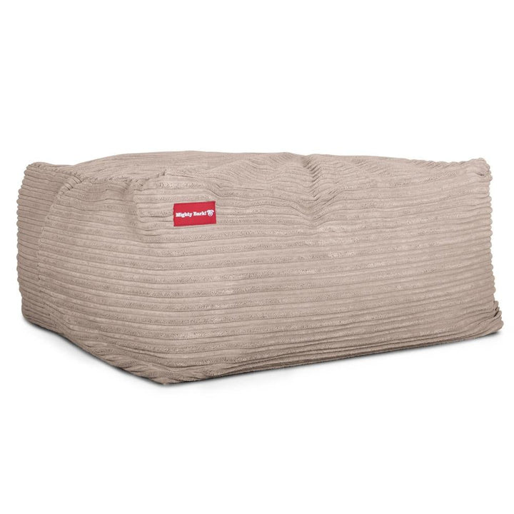 Hundepute / Puff, Memory Foam Hundeseng - Cord Mink