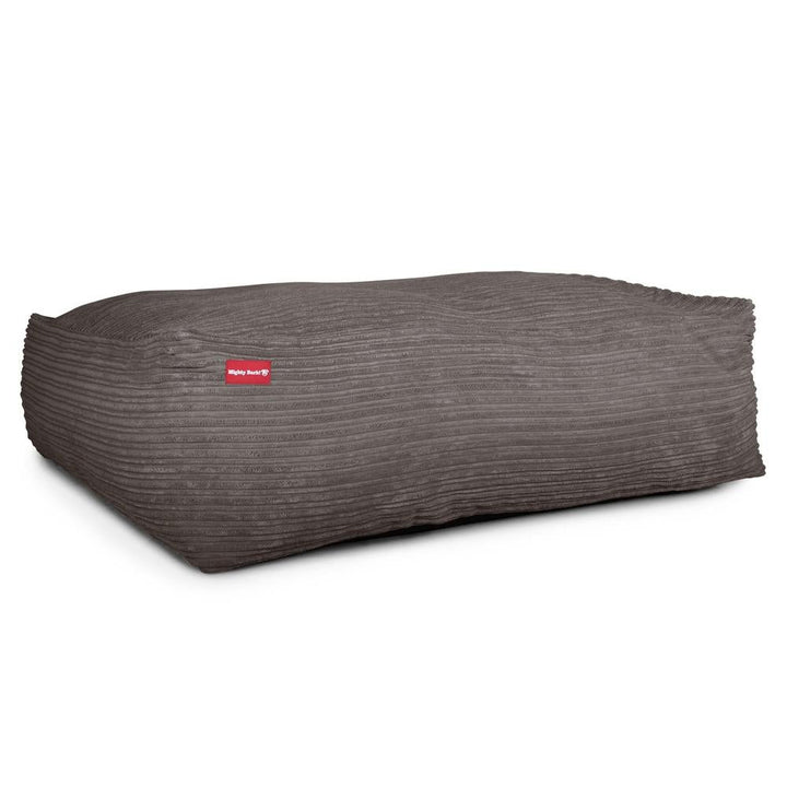 Hundepute / Puff, Memory Foam Hundeseng - Cord Grafitt