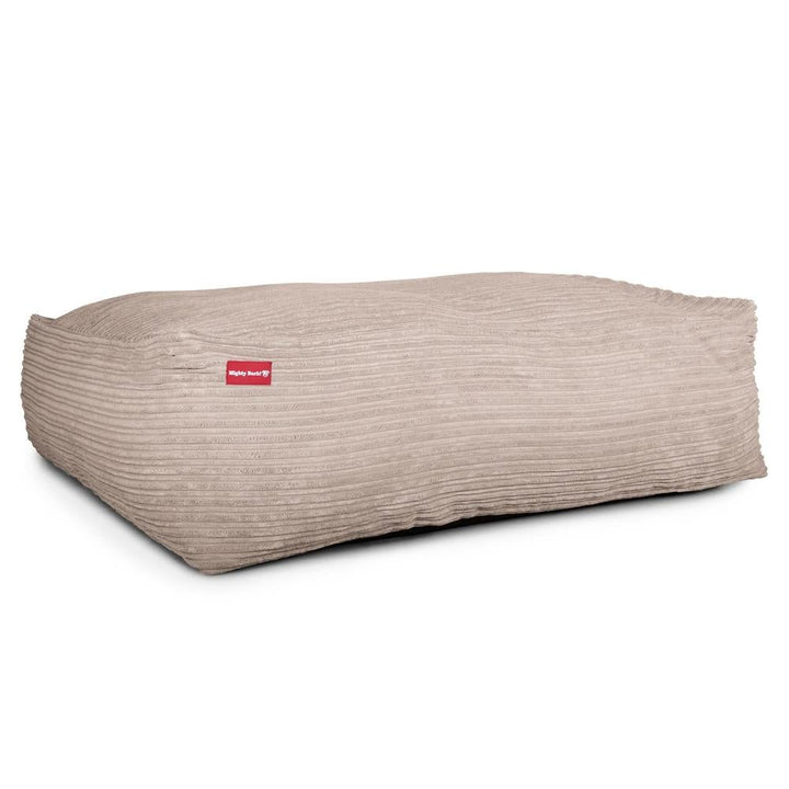 Hundepute / Puff, Memory Foam Hundeseng - Cord Mink