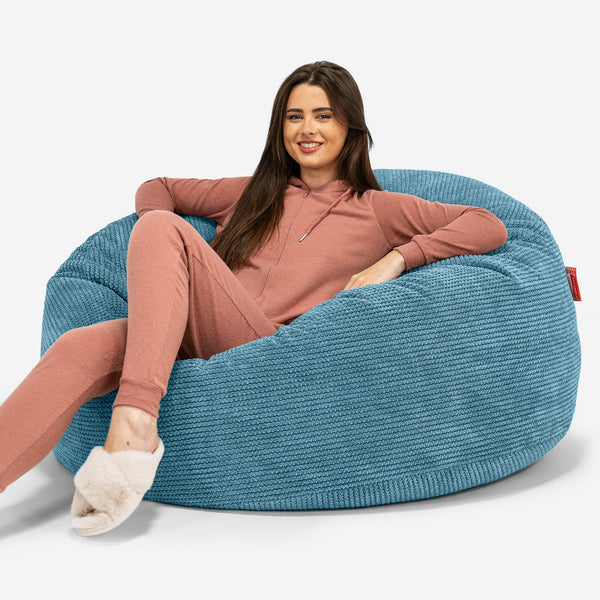 Saccosekk Sofa 'Mammut' - Pom-pom Turkis 01